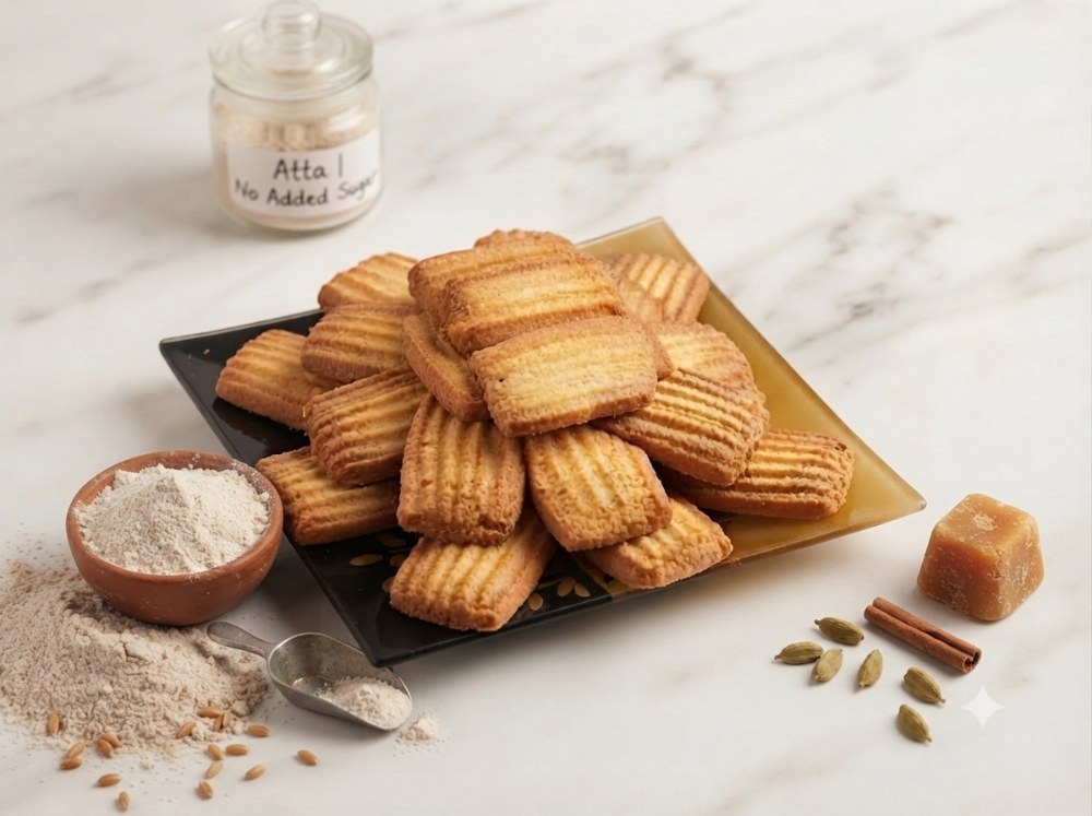 Atta Biscuit No Added Sugar