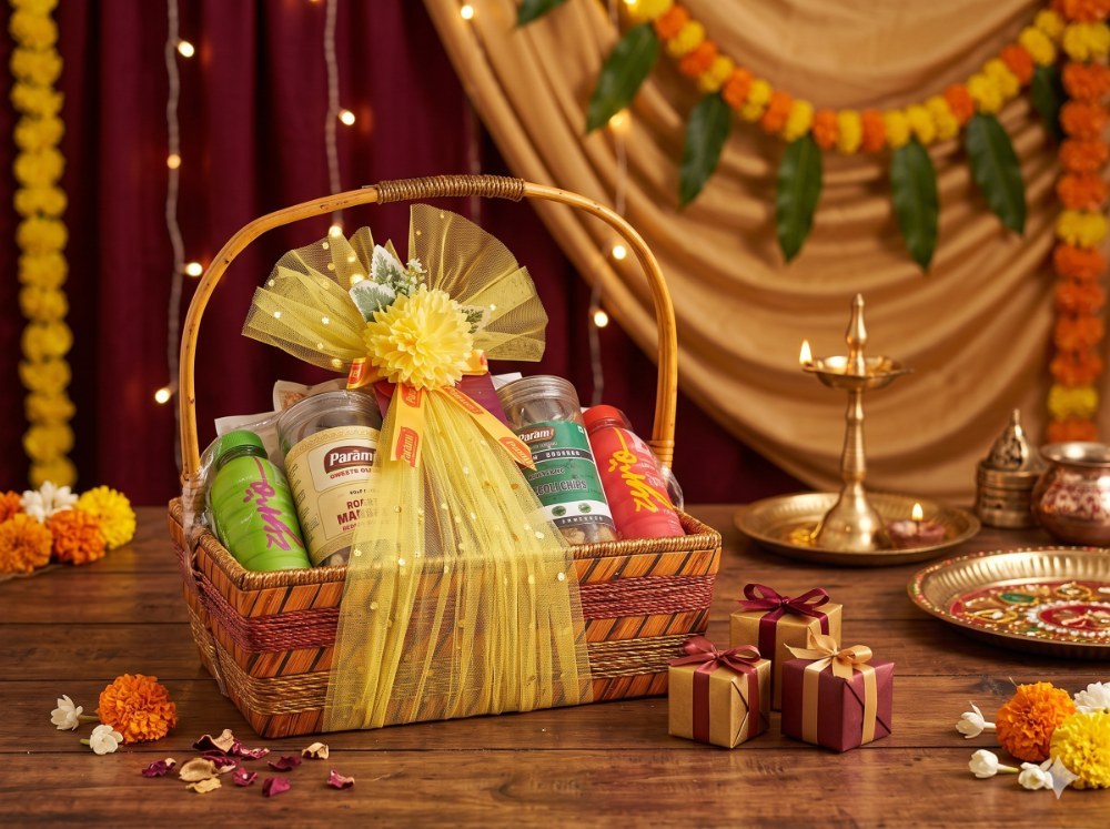Festive Confetti Jumbo Basket
